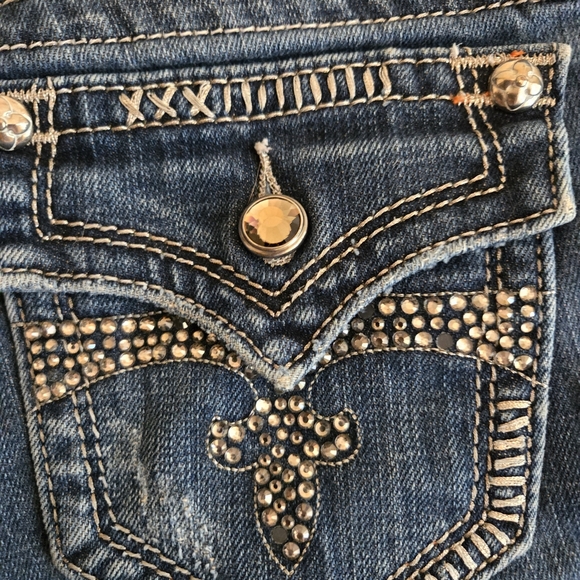 Rock Revival Women's Blue Jeans - Picture 7 of 10